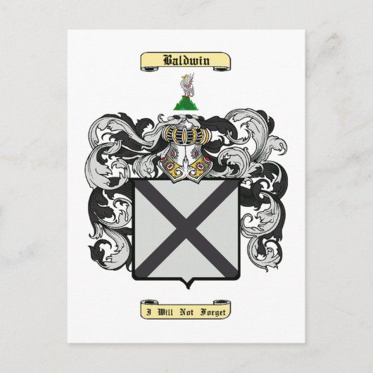Baldwin Postkarte (Vorderseite)