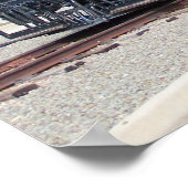 Baldwin- Reading Railroad Locomotive 2124 Poster (Ecke)