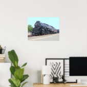 Baldwin- Reading Railroad Locomotive 2124 Poster (Heimbüro)