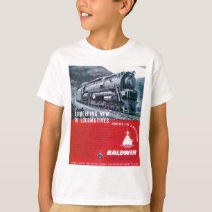 Baldwin sich fortbewegende Lokomotive Dampf-S-2 T-Shirt
