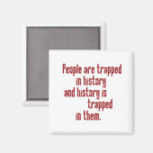 Baldwin über Geschichte Magnet (Vorderseite/Rückseite)