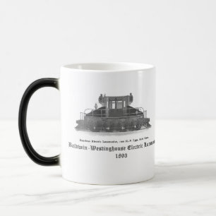 Baldwin Westinghouse elektrische Lokomotive 1893 Verwandlungstasse
