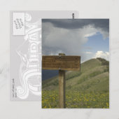 Baldy Peak Postkarte (Vorne/Hinten)