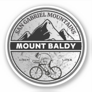 Baldy-Rad, Montana-Alpenpass Aufkleber