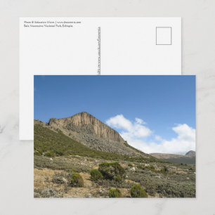 Bale Mountains Äthiopien Postkarte