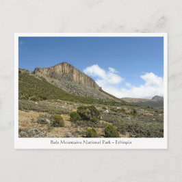 Bale Mountains Äthiopien Postkarte