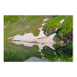 Balea-See Alpine Landschaft - Wilde Natur Rumänien Poster