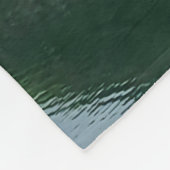 Balea-See-Reflexion – Karpatisches Alpen-Druckbild Fleecedecke (Ecke)