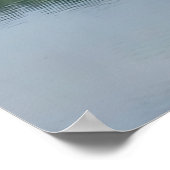 Balea-See-Reflexion – Karpatisches Alpen-Druckbild Poster (Ecke)