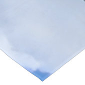 Balea-See-Reflexion – Karpatisches Alpen-Druckbild Tischdecke (Schrägansicht)