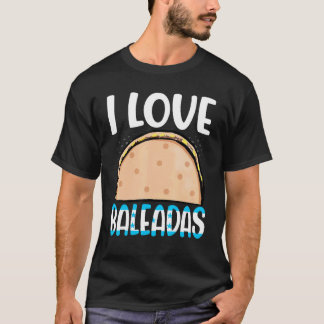 Baleada Honduranisches Essen Comida Honduras Flagg T-Shirt