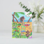 Baleada Postkarte (Stehend Vorderseite)