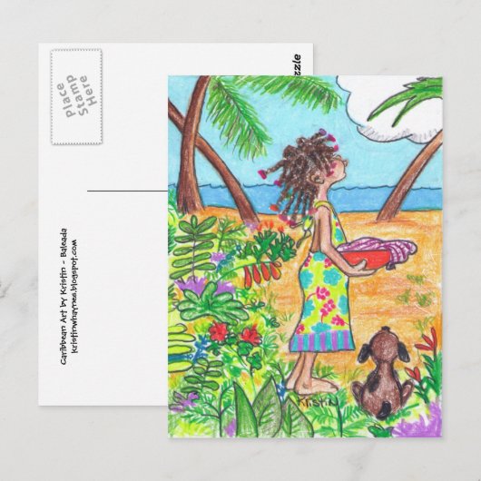 Baleada Postkarte (Vorne/Hinten)