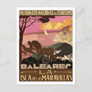 Balearec Inseln - Spanien Postkarte