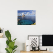 Balearen, Ibiza, Spanien Poster (Heimbüro)