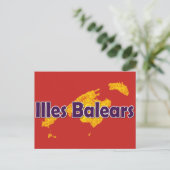Balearen Postkarte (Stehend Vorderseite)