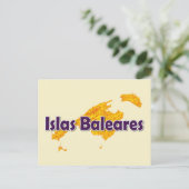 Balearen Postkarte (Stehend Vorderseite)