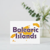 Balearen Postkarte (Stehend Vorderseite)