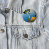 Balearen Vintag Französisch Reisen Button (Beispiel)