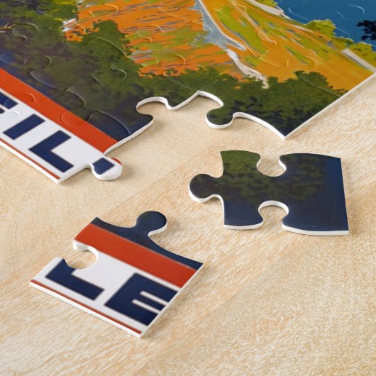 Balearen Vintag Französisch Reisen Puzzle (Seite)