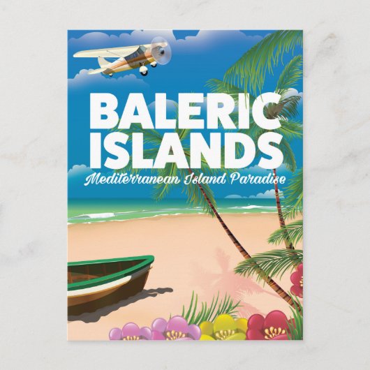 Baleareninseln Postkarte (Vorderseite)