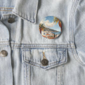Balearic Islands Vintage French Travel Button (Beispiel)