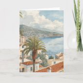 Balearic Islands Vintage French Travel Karte (Vorderseite)