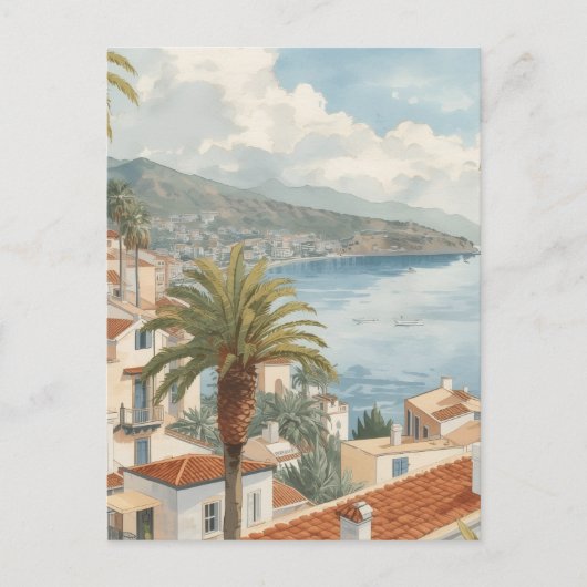 Balearic Islands Vintage French Travel Postkarte (Vorderseite)