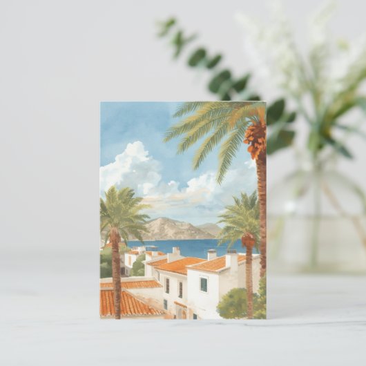 Balearic Islands Vintage French Travel Postkarte (Stehend Vorderseite)