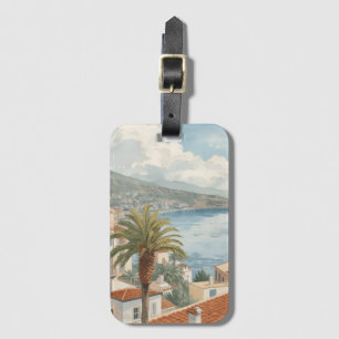Balearische Inseln Vintage Französisch Reise Gepäckanhänger