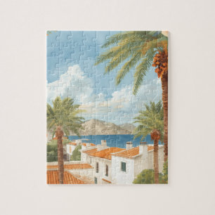 Balearische Inseln Vintage Französisch Reise Puzzle