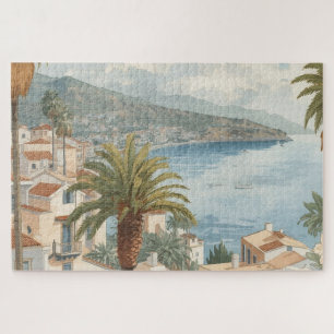 Balearische Inseln Vintage Französisch Reise Puzzle