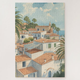 Balearische Inseln Vintage Französisch Reise Puzzle