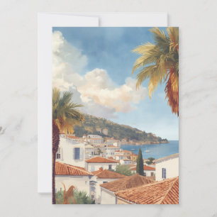 Balearische Inseln Vintage Französische Reise Feiertagskarte