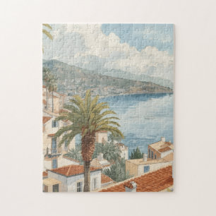 Balearische Inseln Vintage Französische Reise Puzzle