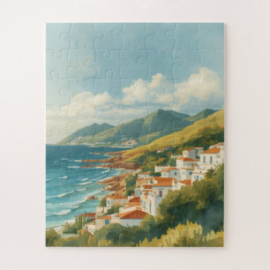 Balearische Inseln Vintage Französische Riviera Re Puzzle