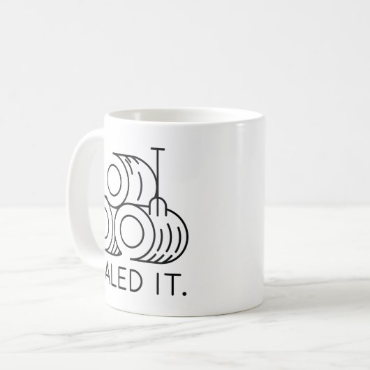 Baled It Kaffeetasse (Vorderseite Links)