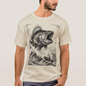 Baleine Der Aufstieg des Leviathan T-Shirt (Vorderseite)