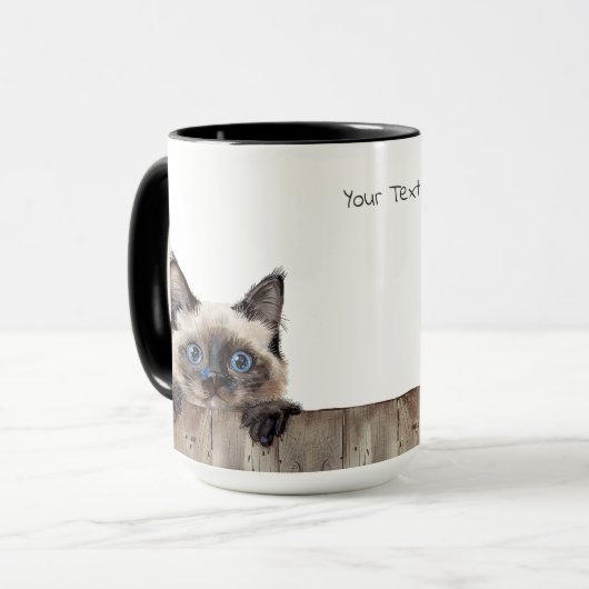 Balenese Cat Tasse (Vorderseite Links)