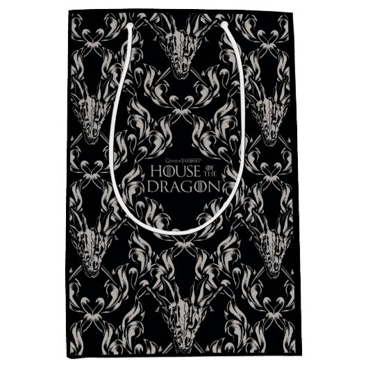 Balerion Skull Pattern Mittlere Geschenktüte (Vorderseite)