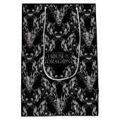 Balerion Skull Pattern Mittlere Geschenktüte (Rückseite)