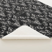 Balerion Skull Pattern Sherpadecke (3/4)