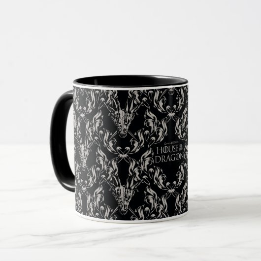 Balerion Skull Pattern Tasse (Vorderseite Links)