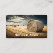 Bales of Hay Business Card Visitenkarte (Vorderseite)