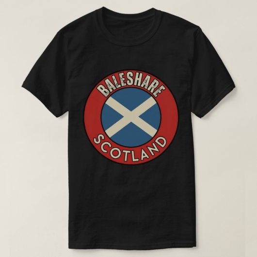 Baleshare, Schottland T-Shirt (Design vorne)