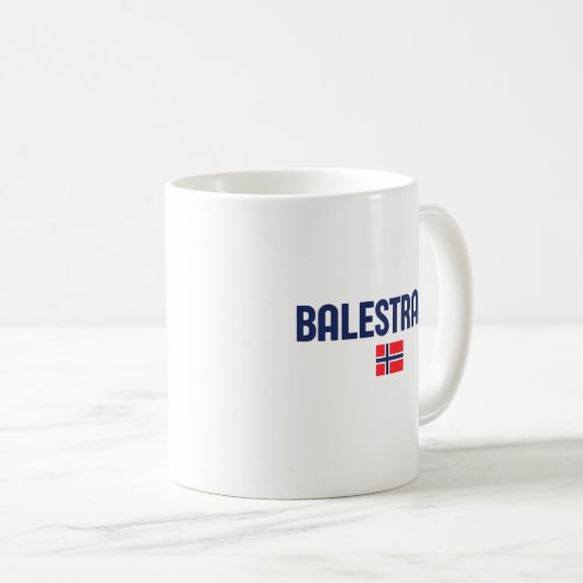 BALESTRAND Norwegen Kaffeetasse (VorderseiteRechts)