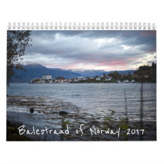 Balestrand von Norwegen-Kalender 2017 Kalender