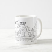Balfour Castle Scotland Kaffeetasse (VorderseiteRechts)