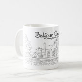Balfour Castle Scotland Kaffeetasse (Vorderseite Links)