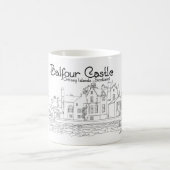 Balfour Castle Scotland Kaffeetasse (Mittel)